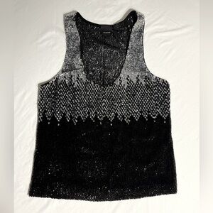 PINKO sequin top. Size 2